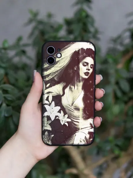 PANCASE Чехол на iPhone 11 девушка