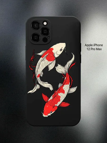 ABX-case Чехол на iPhone 12 Pro Max с рыбами