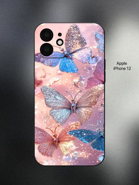 ANP Case Чехол на iPhone 12 с бабочками