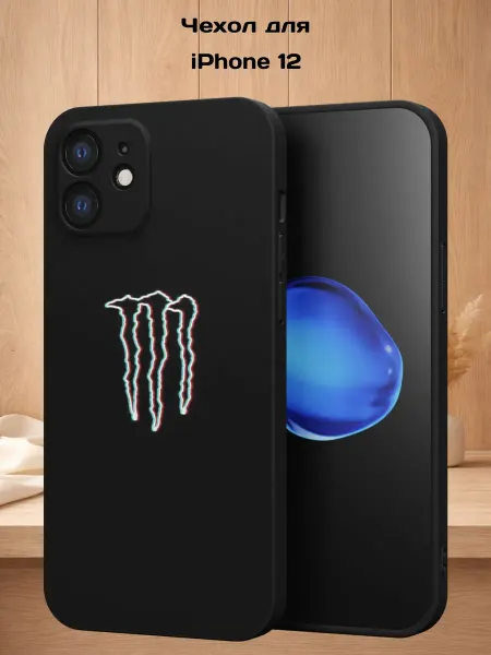 Case Style Чехол на Apple iPhone 12 с принтом Monster