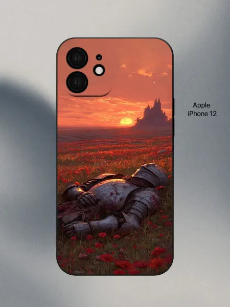 PANCASE Чехол на iPhone 12 рыцарь