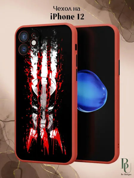 Be Unique Чехол бампер на iPhone 12 Росомаха