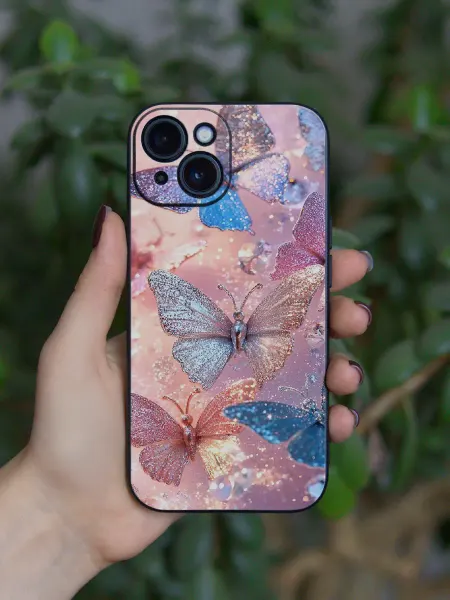 ANP Case Чехол на iPhone 13 с бабочками