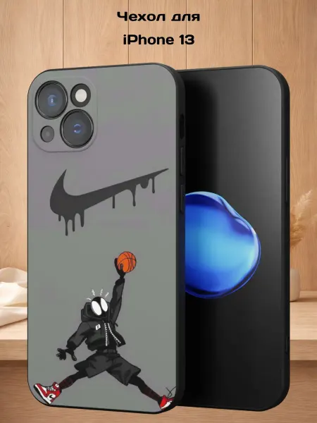 Case Style Чехол на Apple iPhone 13 с принтом Найк