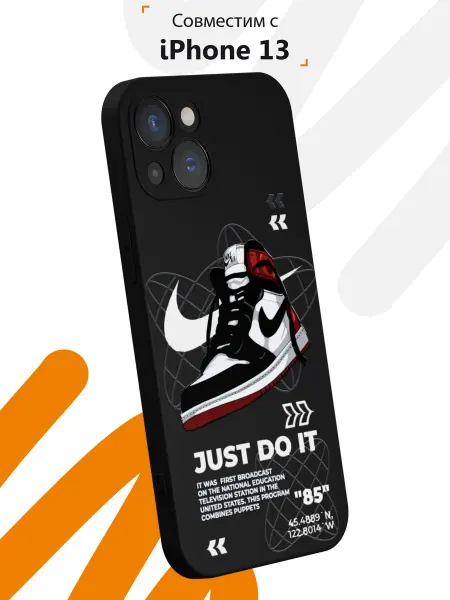 Мобилиус Чехол на iPhone 13 с принтом Jordan