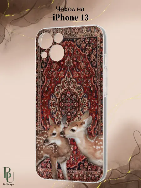 Be Unique Чехол на iPhone 13 с милым принтом