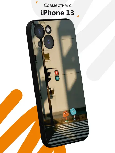 Мобилиус Чехол на iPhone 13 с принтом Эстетика