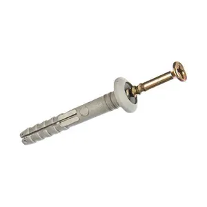 Дюбель гвоздь увеличенный бортик (гриб) 6х40 (Упак (50 шт))