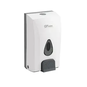 Диспенсер для мыла GFmark 640 универсальный пластиковый с глазком - капля 1000 мл