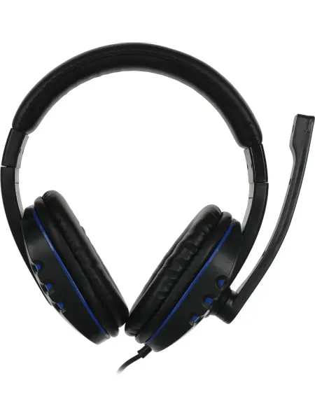 Наушники игровые с микрофоном (64118) G-160 черный синий