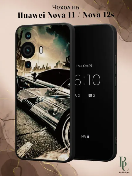 Be Unique Чехол на Huawei Nova 11 Nova 12s с принтом BMW