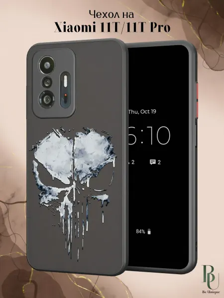 Be Unique Чехол бампер на Xiaomi Mi 11t и 11t Pro Каратель