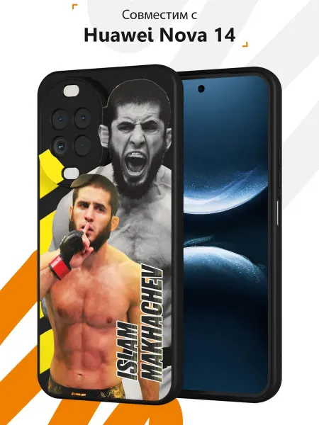 Мобилиус Чехол на Huawei Nova 14 с принтом UFC