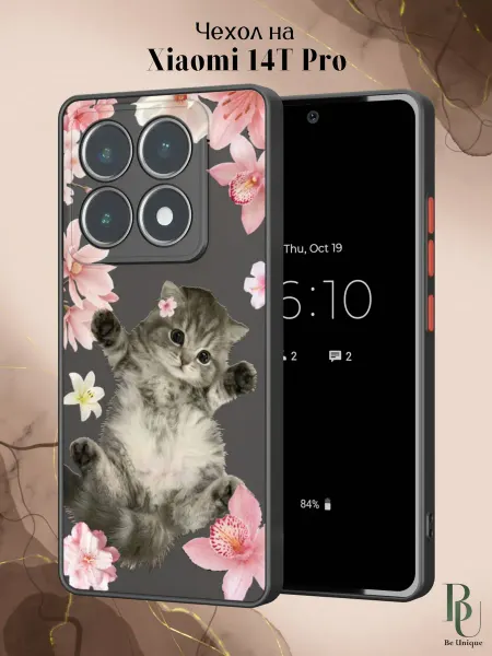 Be Unique Чехол бампер на Xiaomi 14T Pro Котик