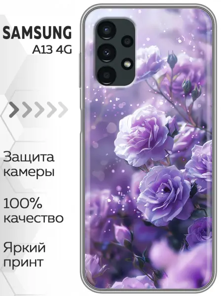Marketclub Чехол на Samsung Galaxy A13 4G женский (цветы)