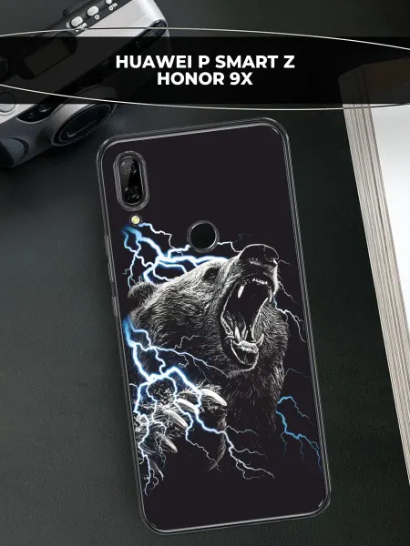 Huawei Чехол на P Smart Z Honor 9X с медведем