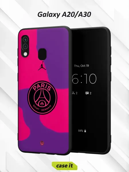 Case it Чехол на Samsung A30 и A20с принтом Пари Сен-Жермен