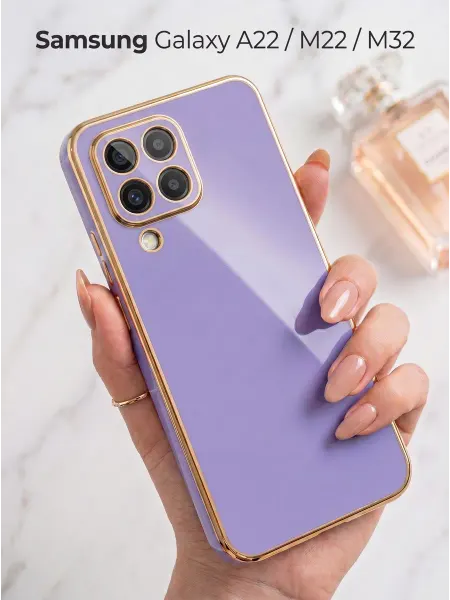 URBAZZA Глянцевый чехол на Samsung Galaxy A22, M22, M32