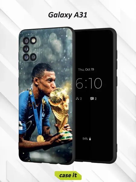 Case it Чехол на Samsung A31с принтом Килиан Мбаппе