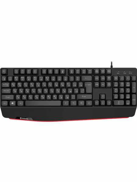 DEFENDER Клавиатура ATOM HB-546 RU проводная черный (45546)