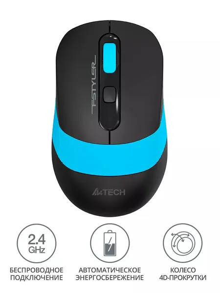 A4TECH Мышь Fstyler FG10 белый