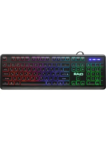 Клавиатура игровая Raid GK-778DL RU, проводная, USB