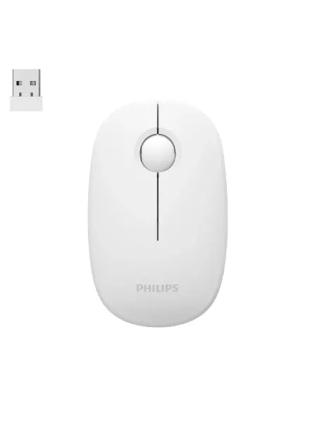 PHILIPS Мышь компьютерная беспроводная для ноутбука макбука планшета