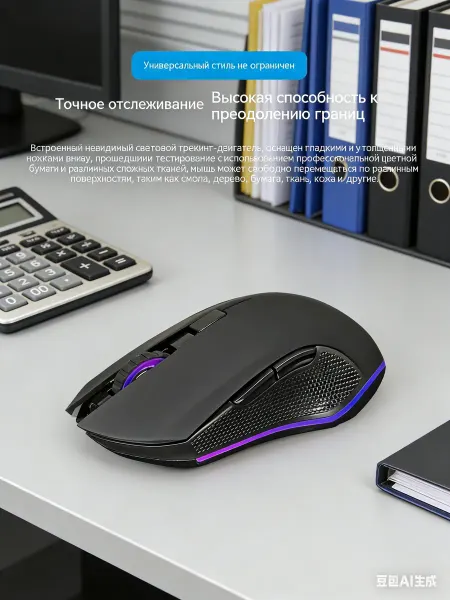 Xiaomi Компьютерная мышь с аккумулятором и RGB-подсветкой