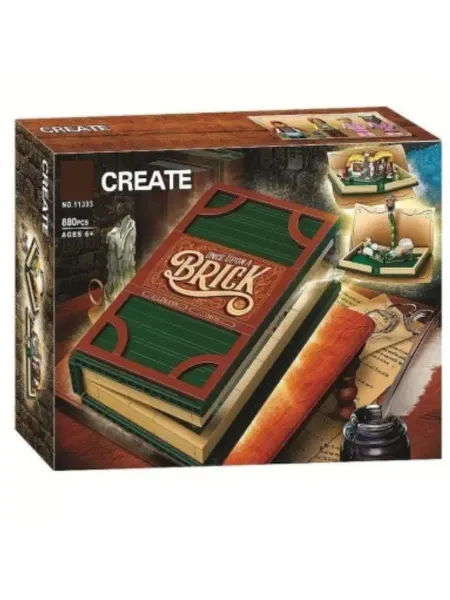 LEGO Конструктор Лего совместим Раскрывающаяся книга 880 д 11393