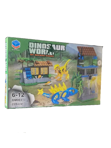 LEGO Конструктор Парк динозавров, ВМ003-4 228 дет