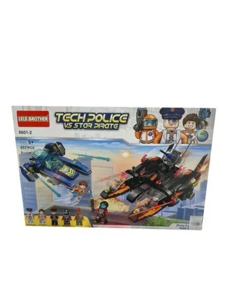 LEGO Конструктор Сити Полиция против Пиратов пластиковый