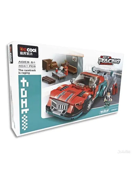 Вселенная Конструкторов Конструктор пластиковый Technic техник Гоночная машинка