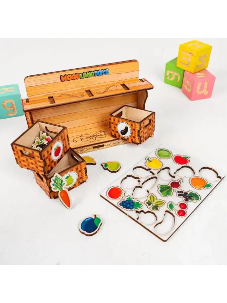 WoodLand Toys Комодик "Фруктовая лавка"