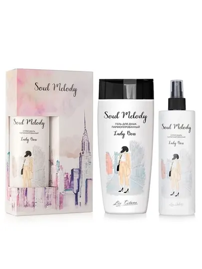 Подарочный набор Liv Delano Soul Melody Lady Boss, для женщин, 650 г