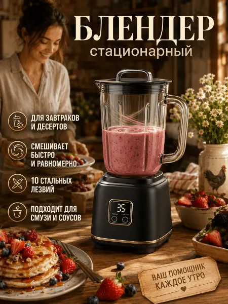 Блендер стационарный мощный