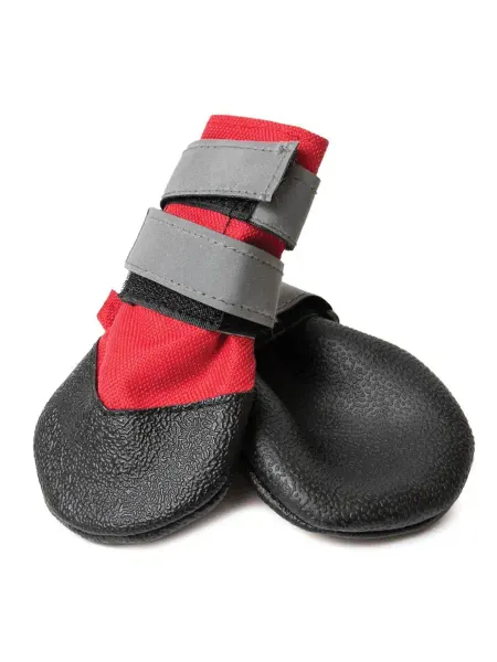 Triol Ботинки для собак XS, красные, 65х60х30мм, Триол
