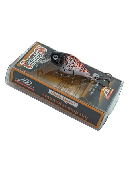 Columbia fishing company Воблер крэнк Chubby 38F 4.0гр плавающий на голавля