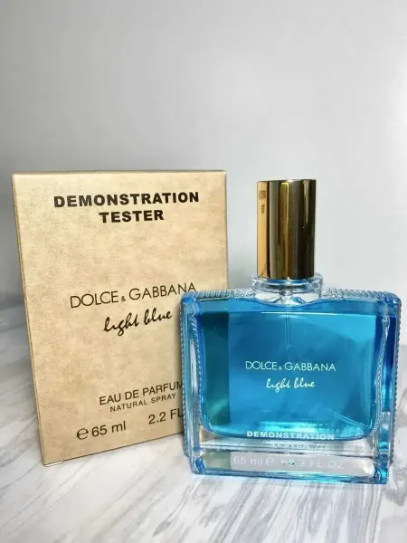 Духи тестеры Женские духи тестер D&G Light blue Edp 65ml