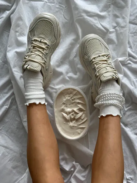 Pretty Finds Кроссовки спортивные летние весенние на платформе