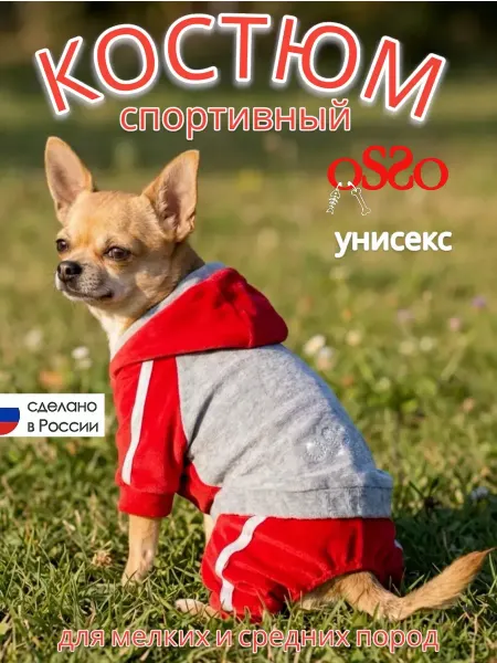 OSSO-fashion Костюм для собак мелких пород пыльник