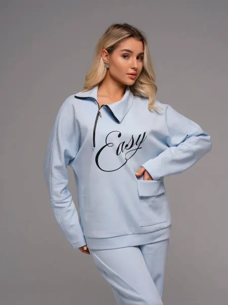 DALIRA COLLECTION Костюм спортивный с замком больших размеров