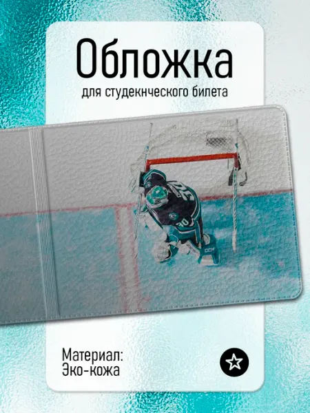 Pictura Обложка для студенческого билета Хоккей Hockey