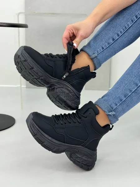 Lady Sneakers Кроссовки зимние на высокой подошве