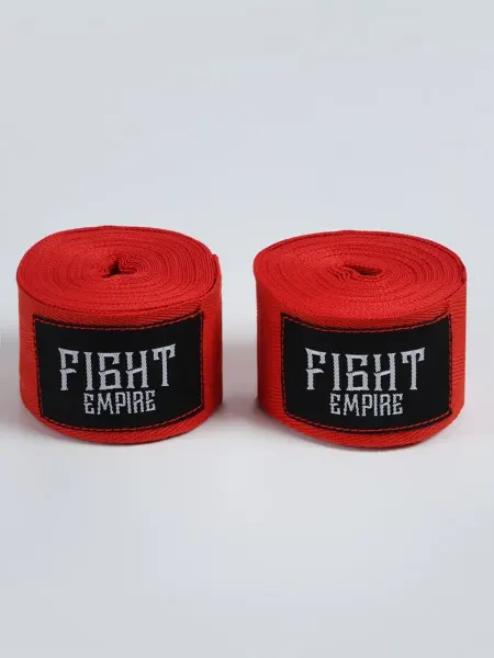 FIGHT EMPIRE Боксерские бинты 5 метров, цвет желтый