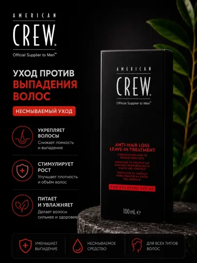 Anti-Hair Loss Несмываемый лосьон против выпадения волос 100 мл