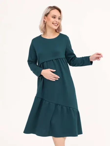 Hunny Mammy Платье для беременных и кормящих в офис 68111