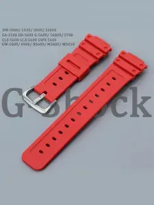 Ремешок для часов G-Shock DW-5600/6900 красный