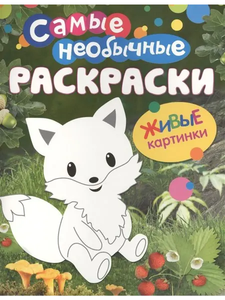 РОСМЭН Самые необычные раскраски. Лисичка
