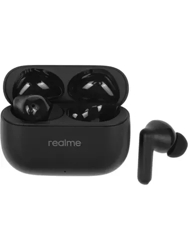 Наушники REALME Buds T310, Bluetooth, внутриканальные, черный 6941764436886