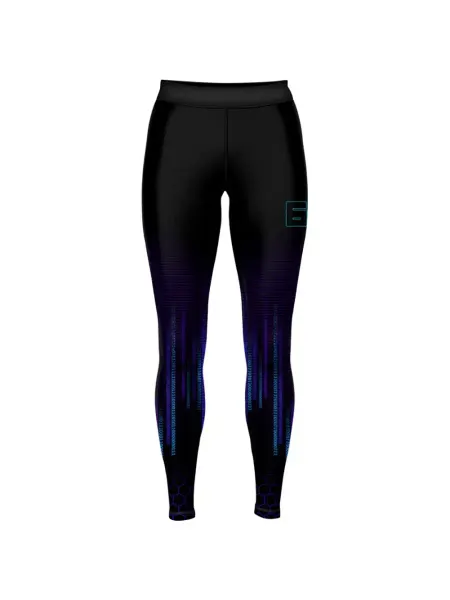 6F WEAR Тайтсы (лосины для спорта женские, тайтсы) 6F Cyberpunk